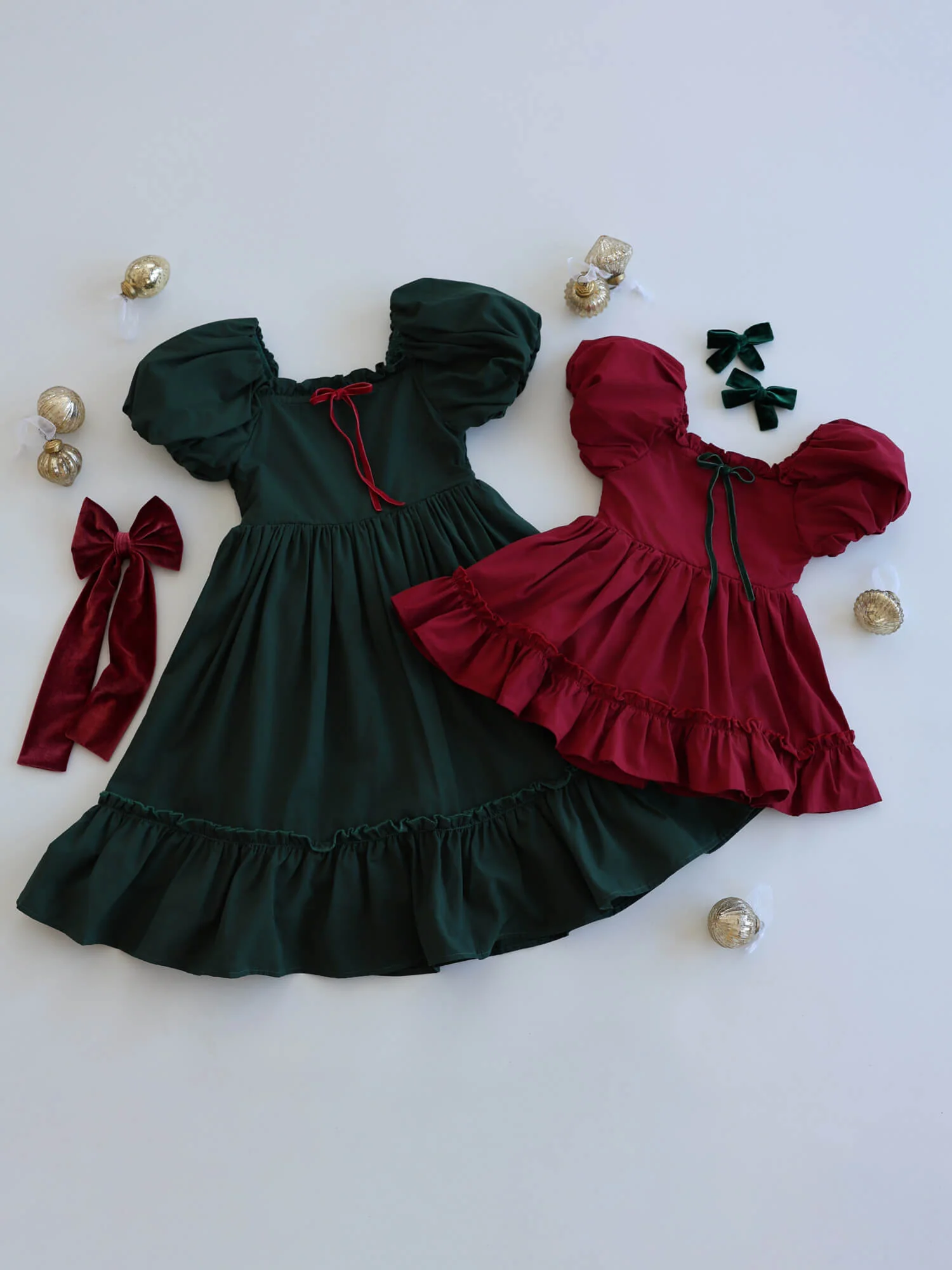 Ava dress - emerald - Image 4