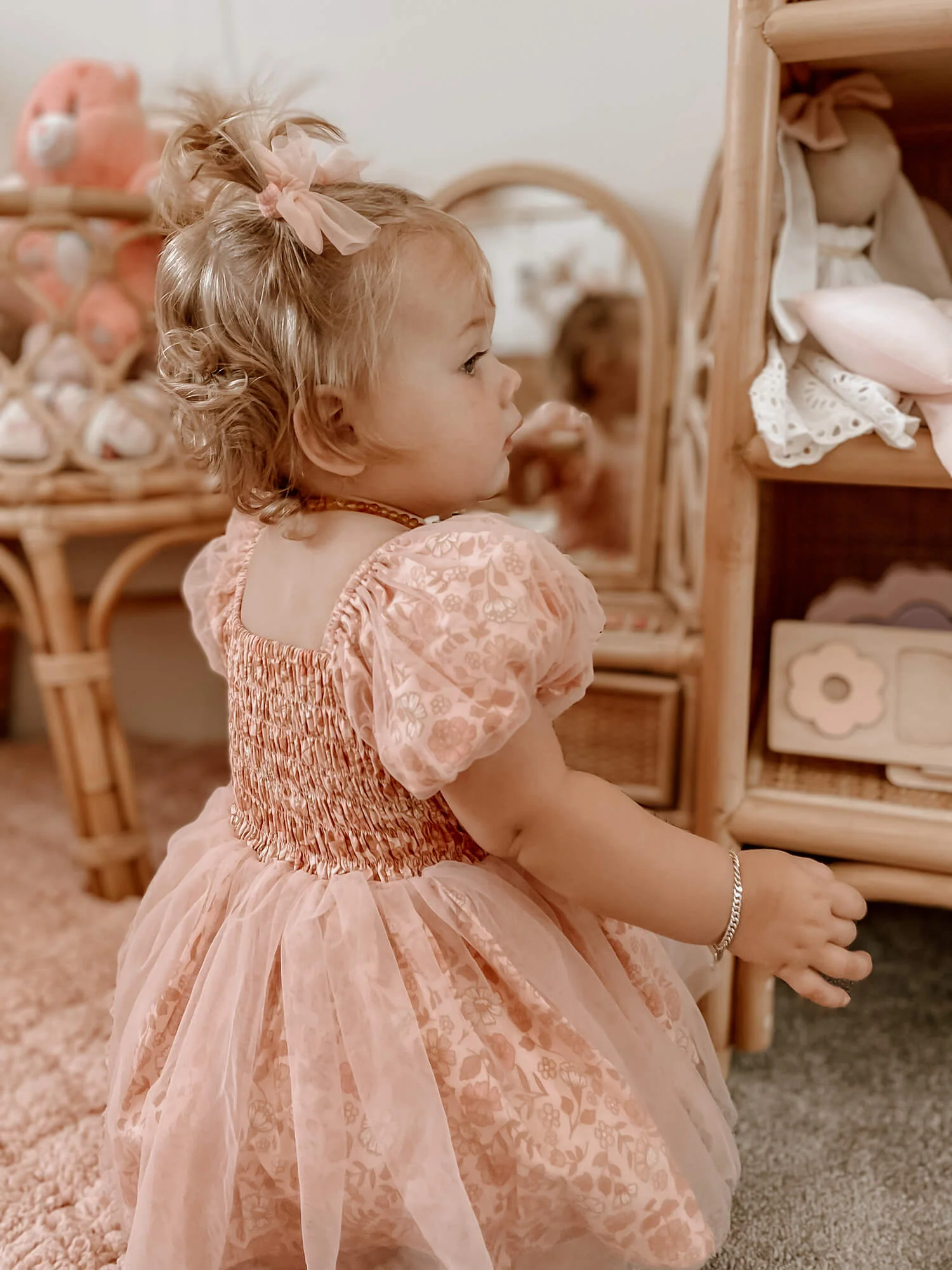 Birdie romper - Peony - Image 7