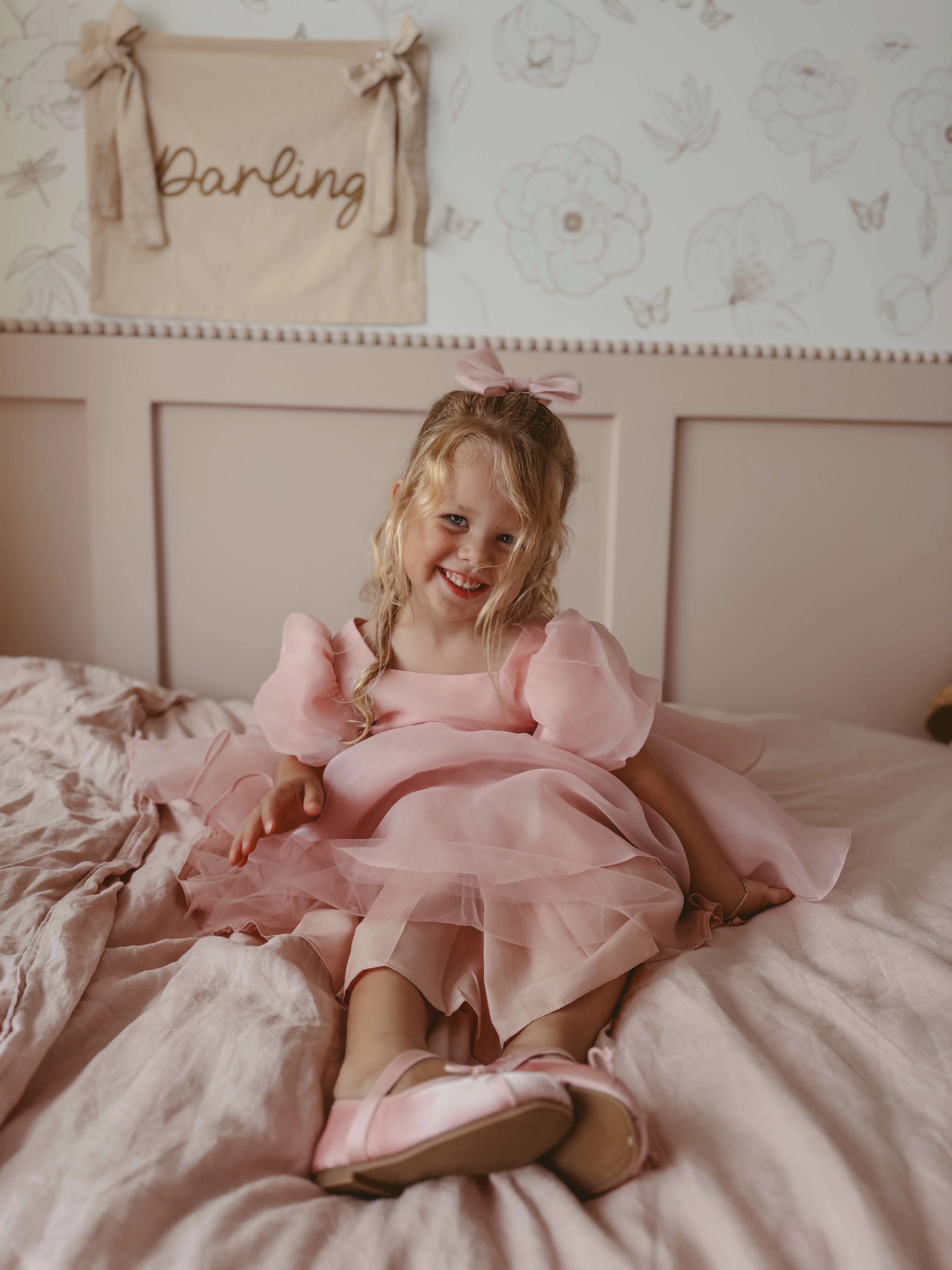 Cleo dress - blush organza - Image 4