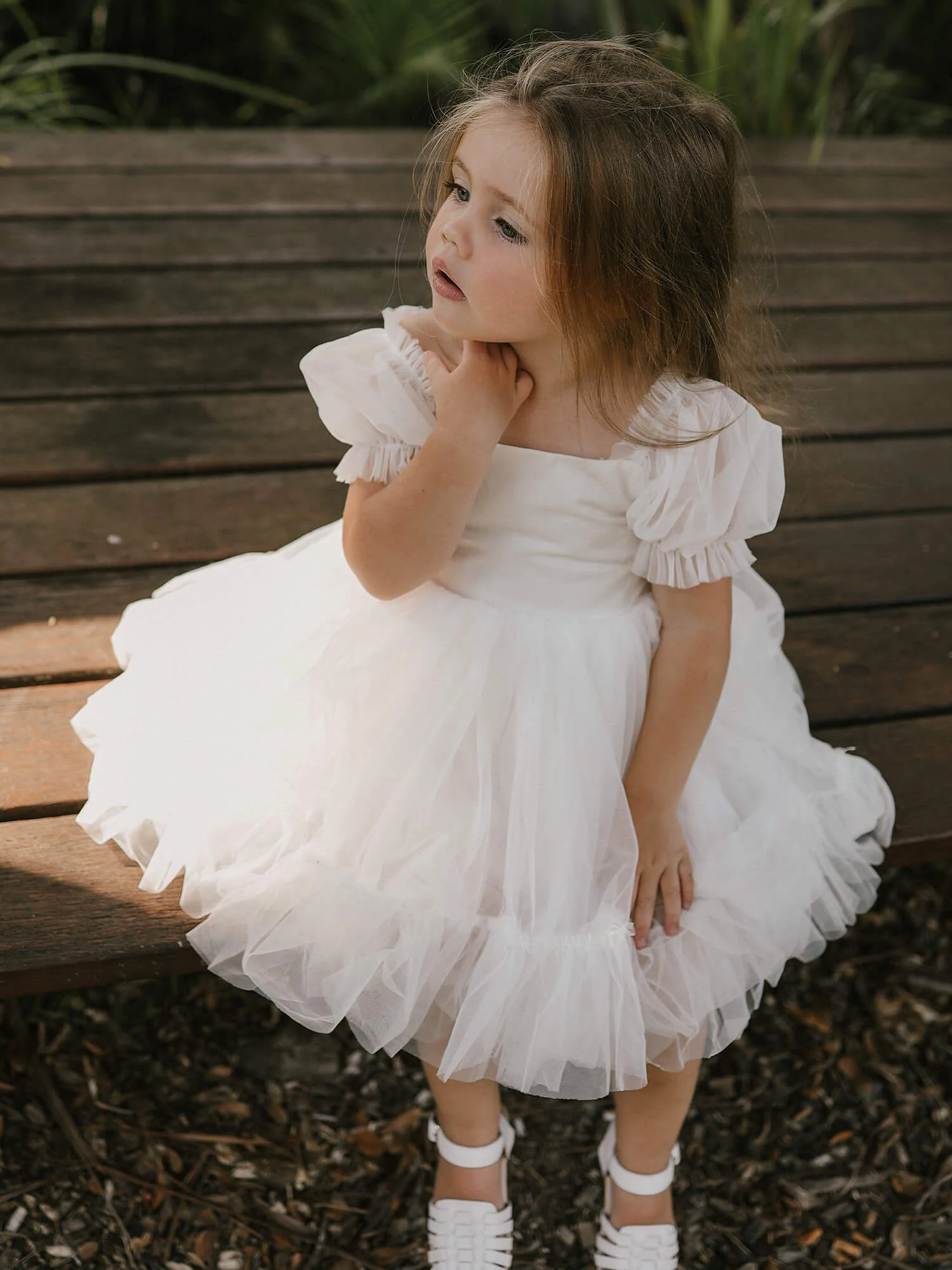 Gabrielle dress - ivory - Image 9