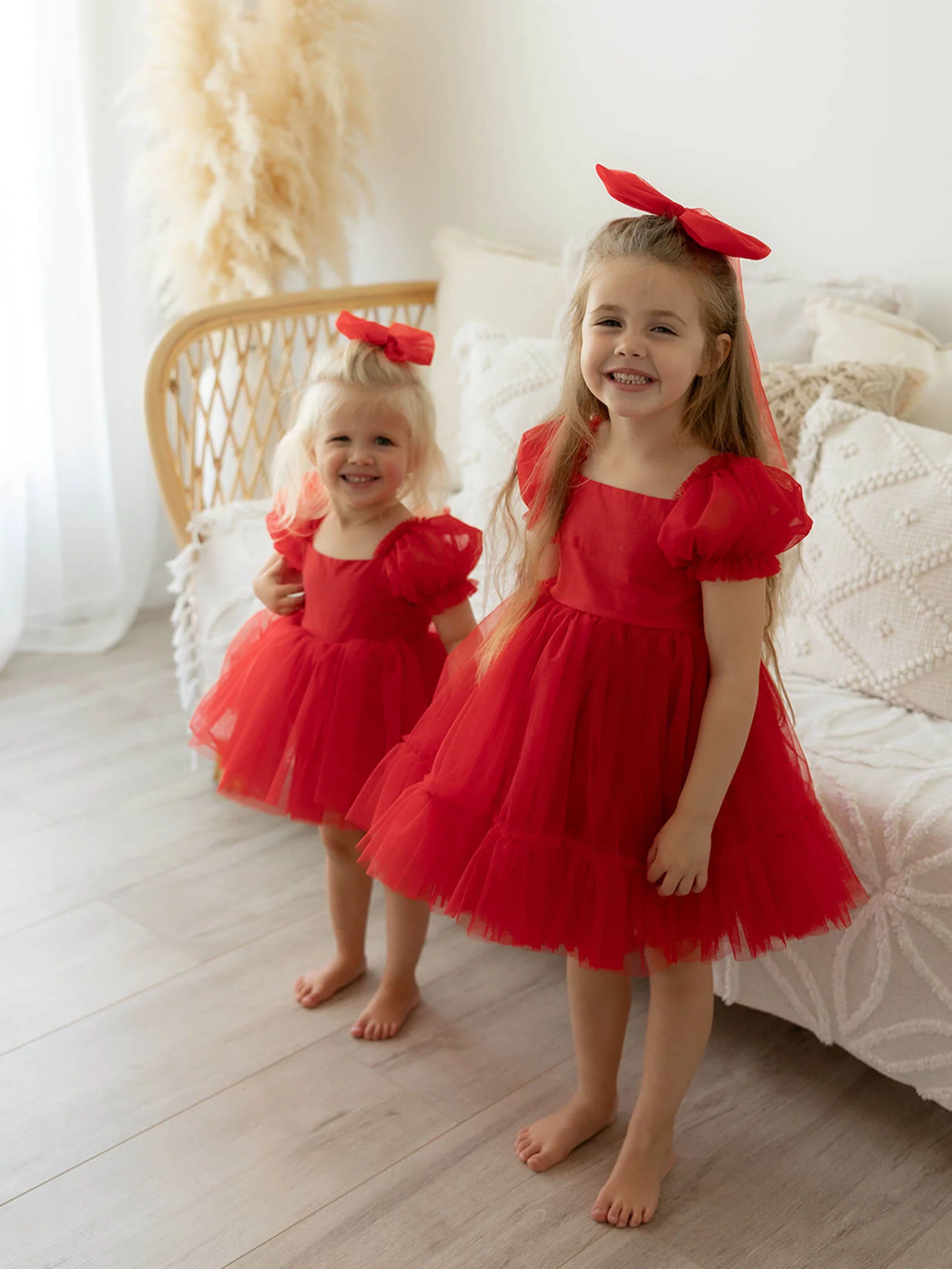 Gabrielle dress - ruby red - Image 7