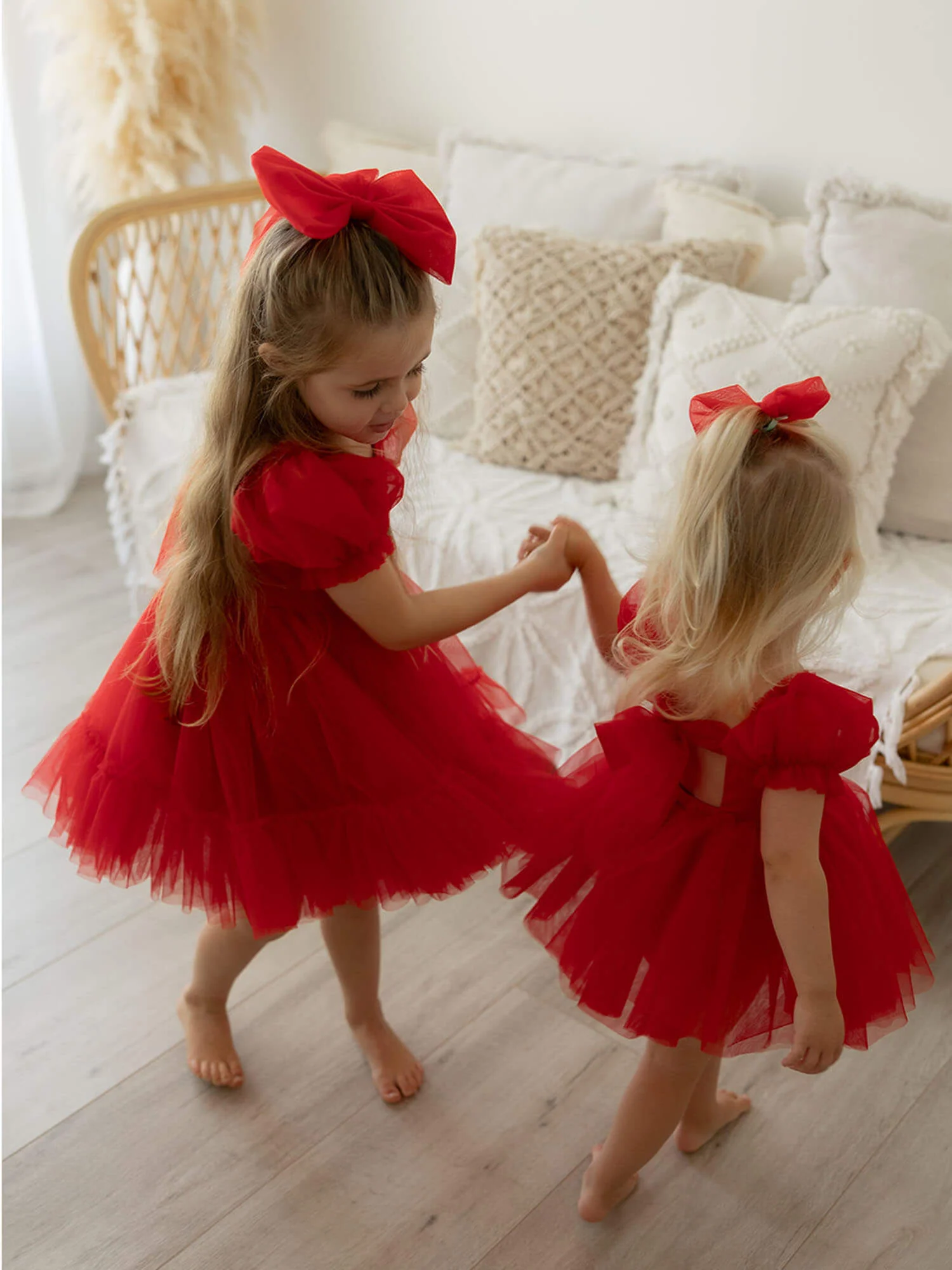 Gabrielle dress - ruby red - Image 9