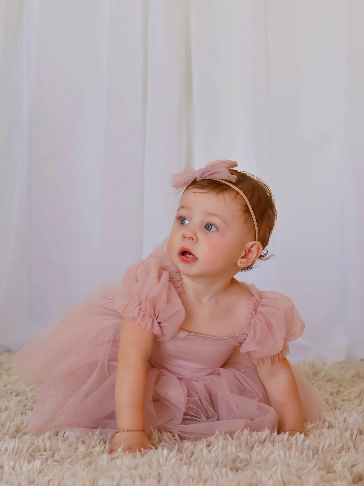 Gabrielle romper - dusty pink - Image 12