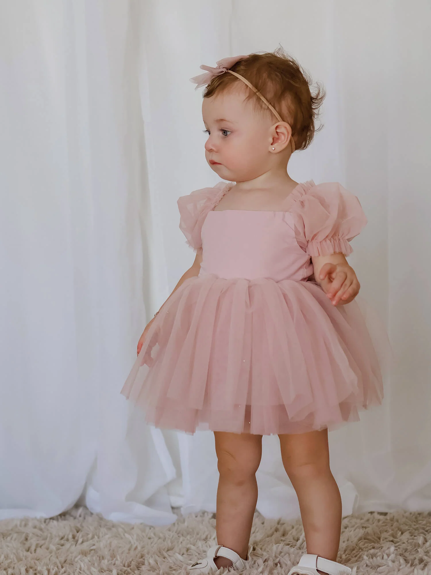 Gabrielle romper - dusty pink - Image 13