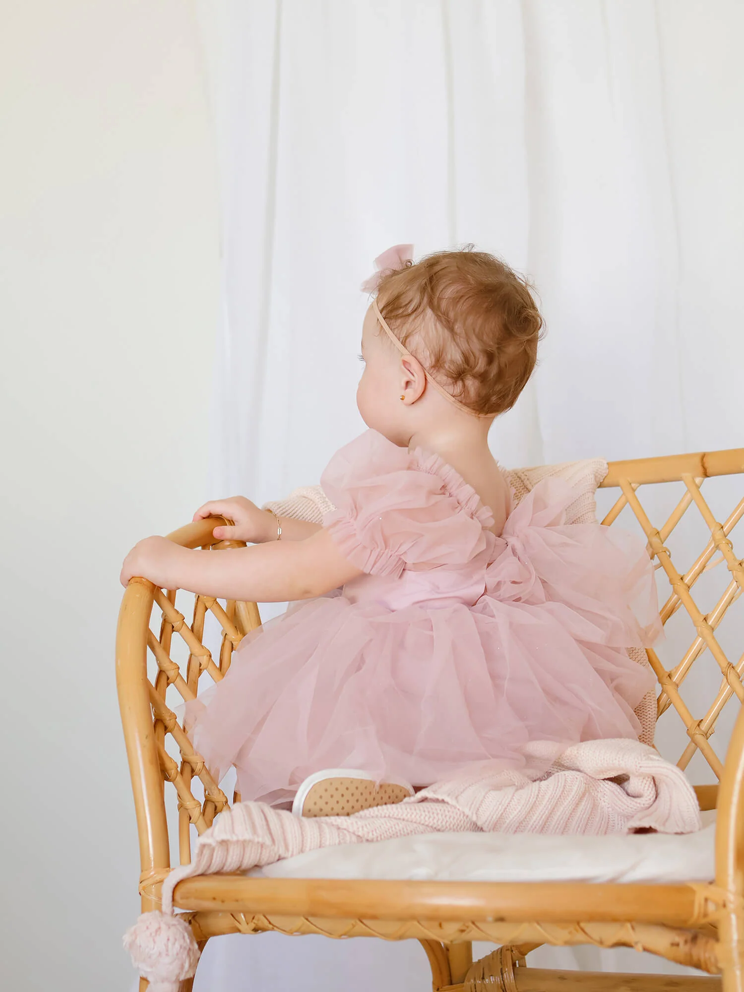 Gabrielle romper - dusty pink - Image 14