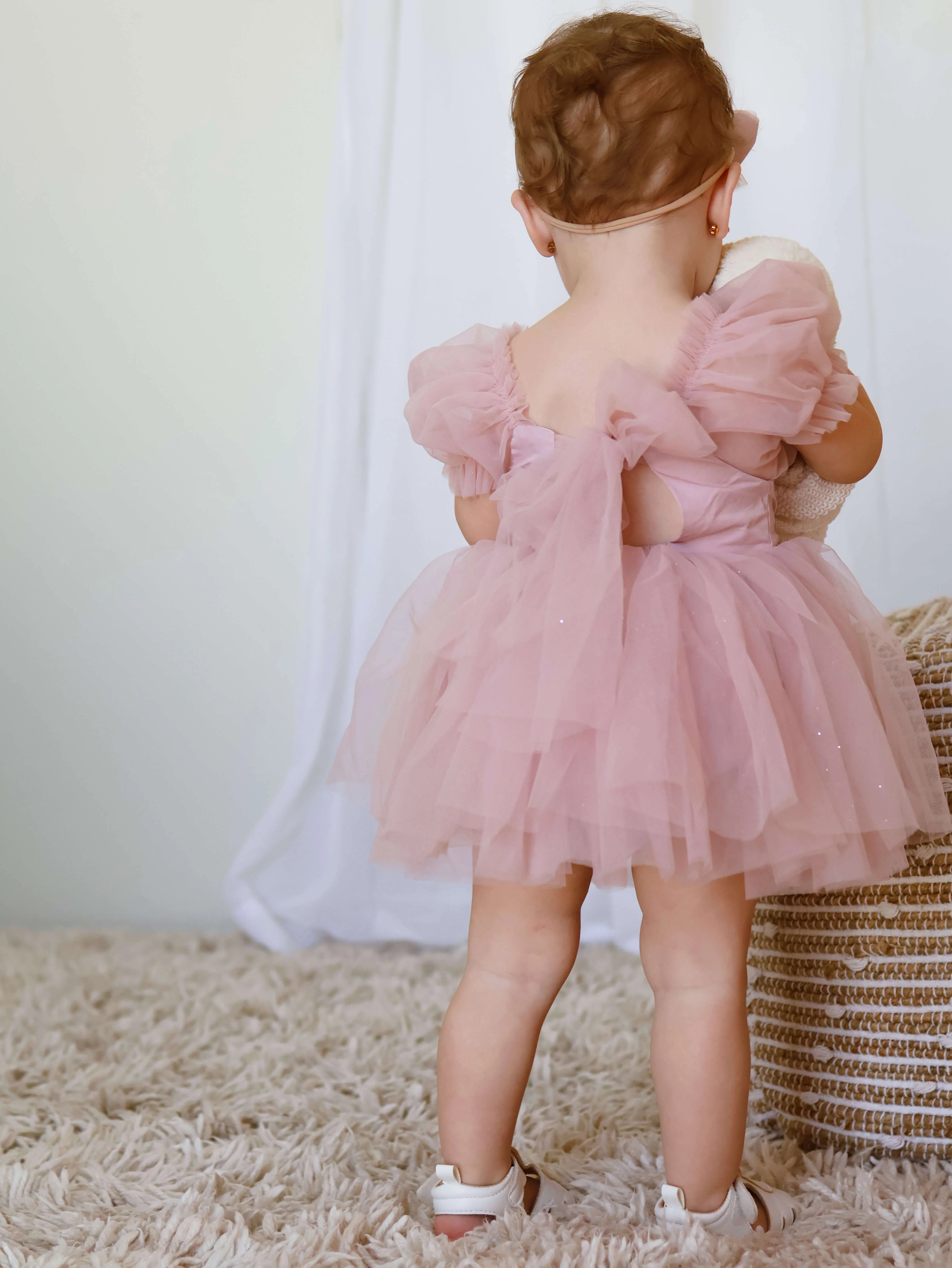 Gabrielle romper - dusty pink - Image 9