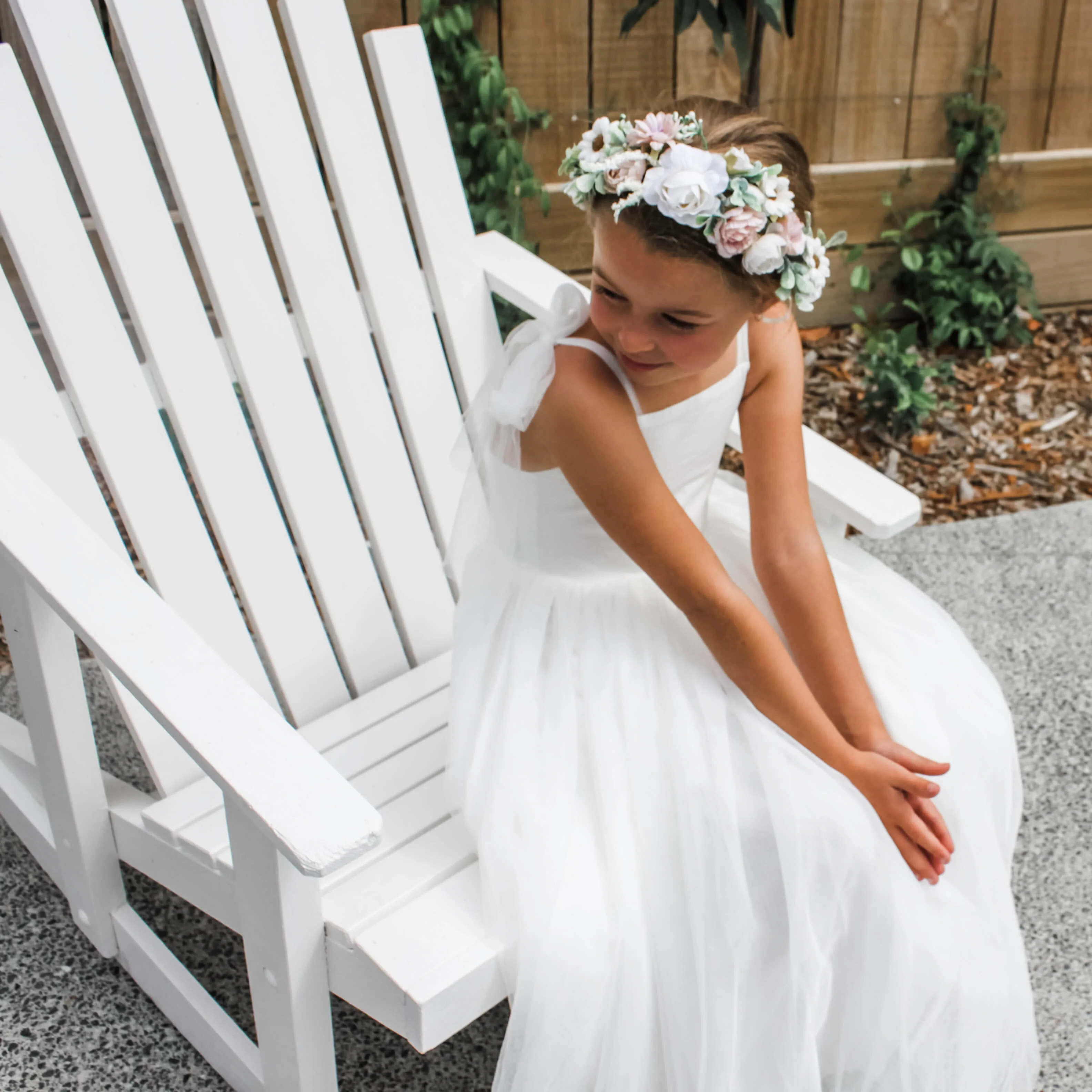 Daisy flower crown - Image 5