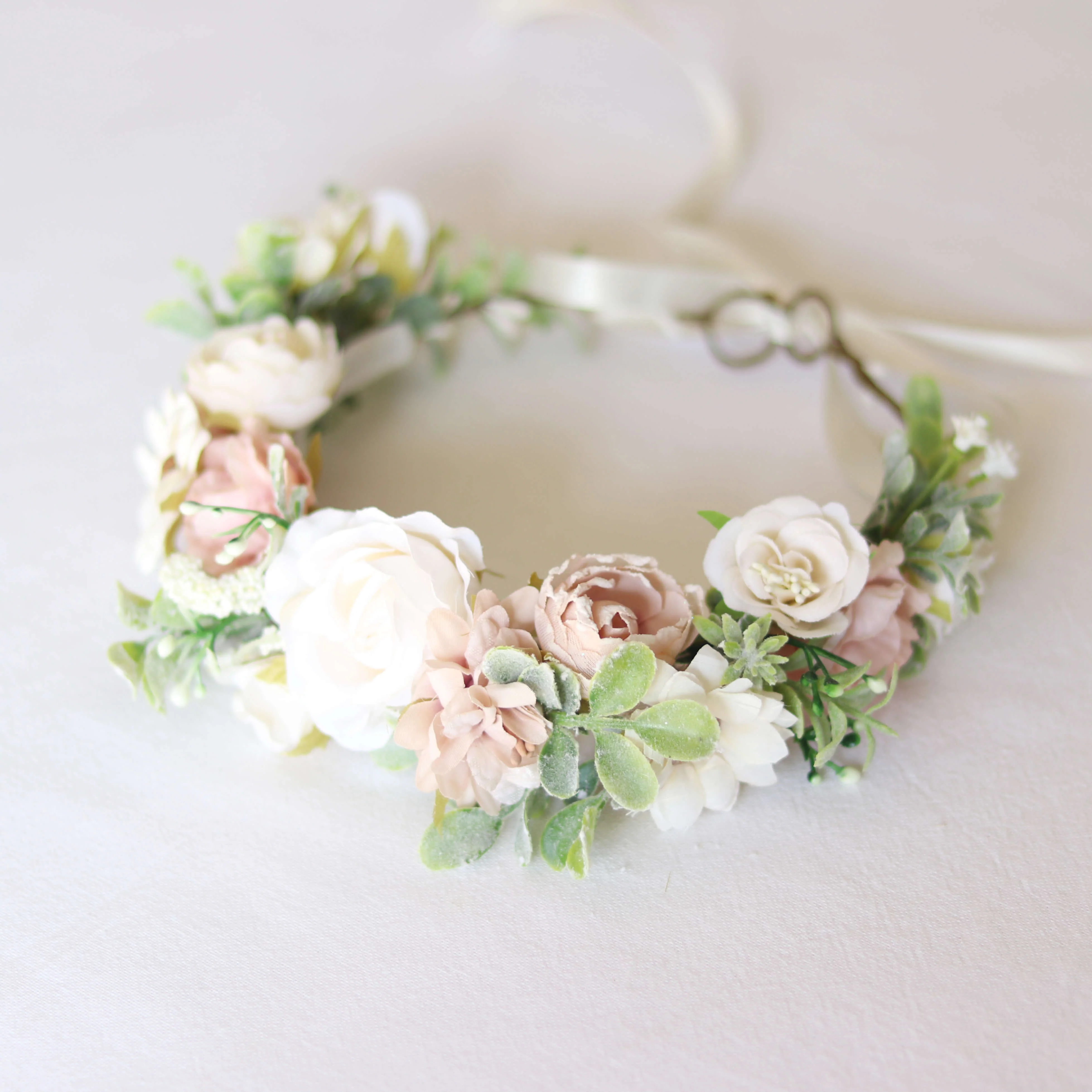 Daisy flower crown - Image 6