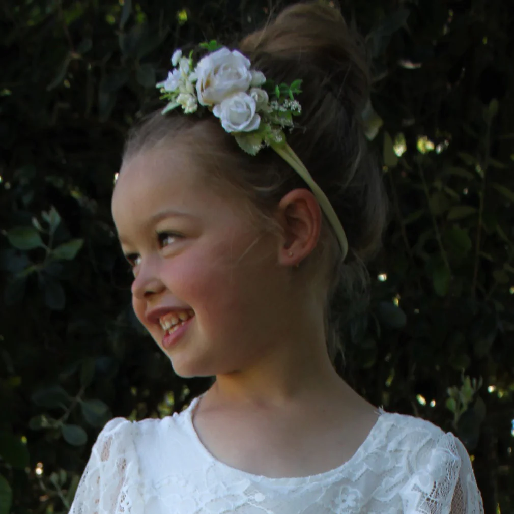 Delilah floral headband - Image 3