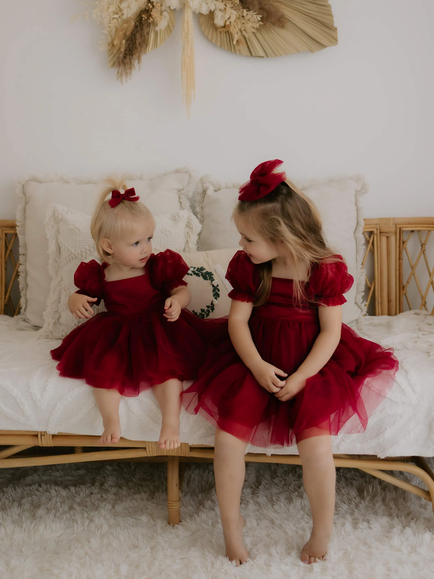 Layla dress - crimson - Image 4