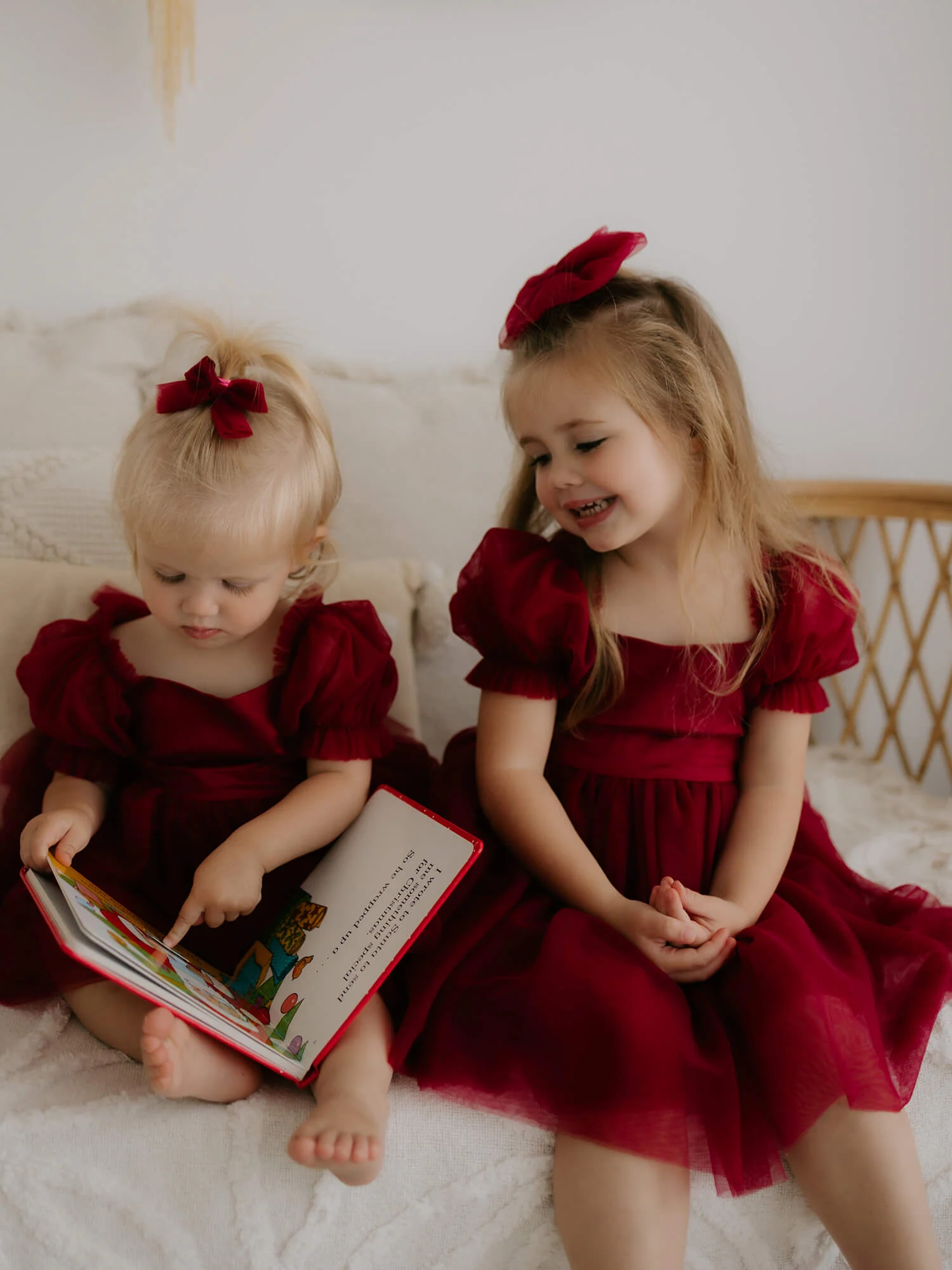 Layla dress - crimson - Image 8