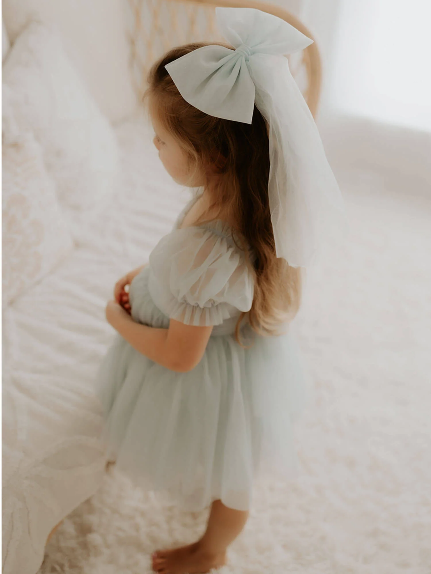 Layla dress - dusty blue - Image 13