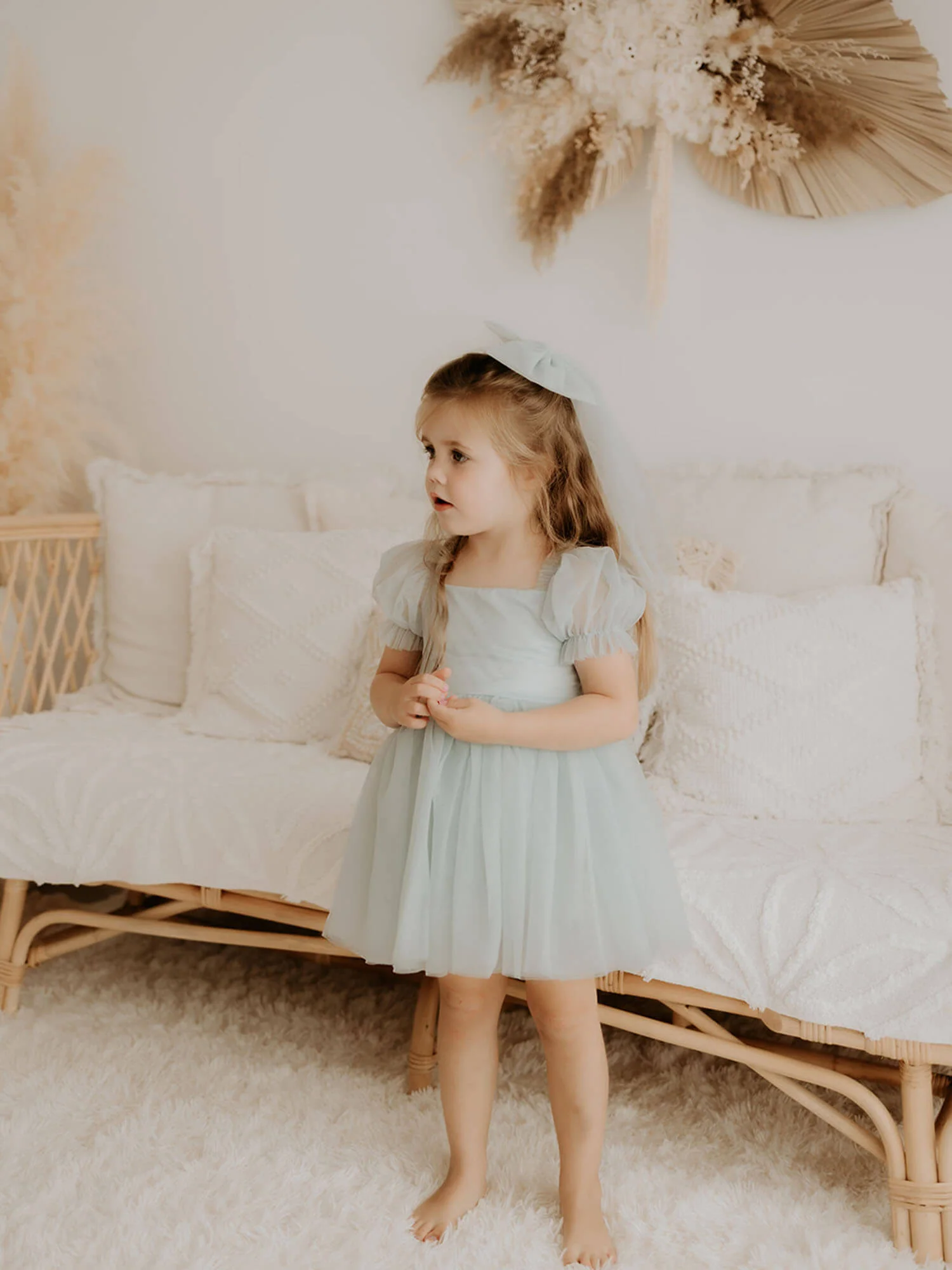 Layla dress - dusty blue - Image 15