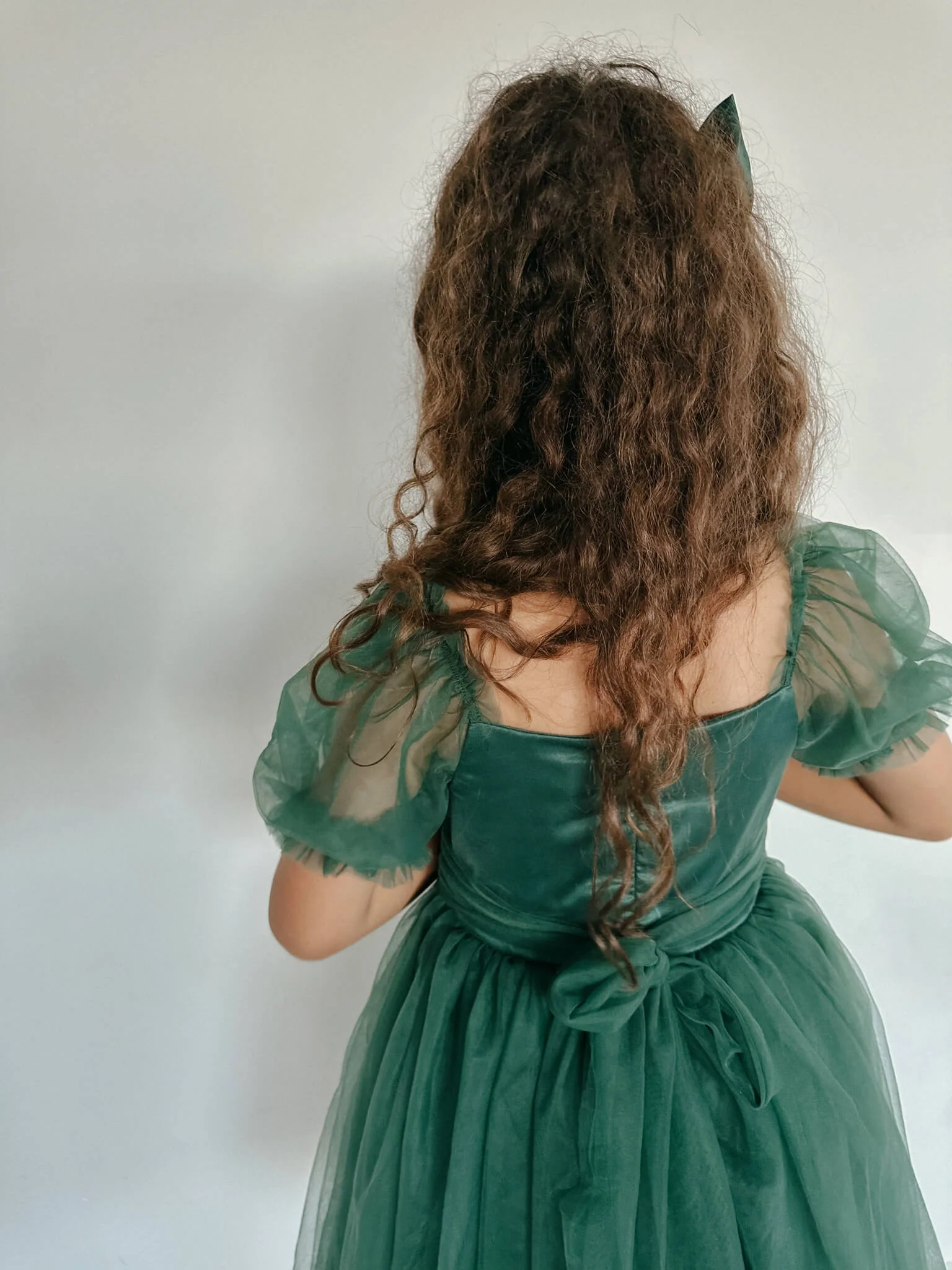 Layla dress - emerald - Image 3