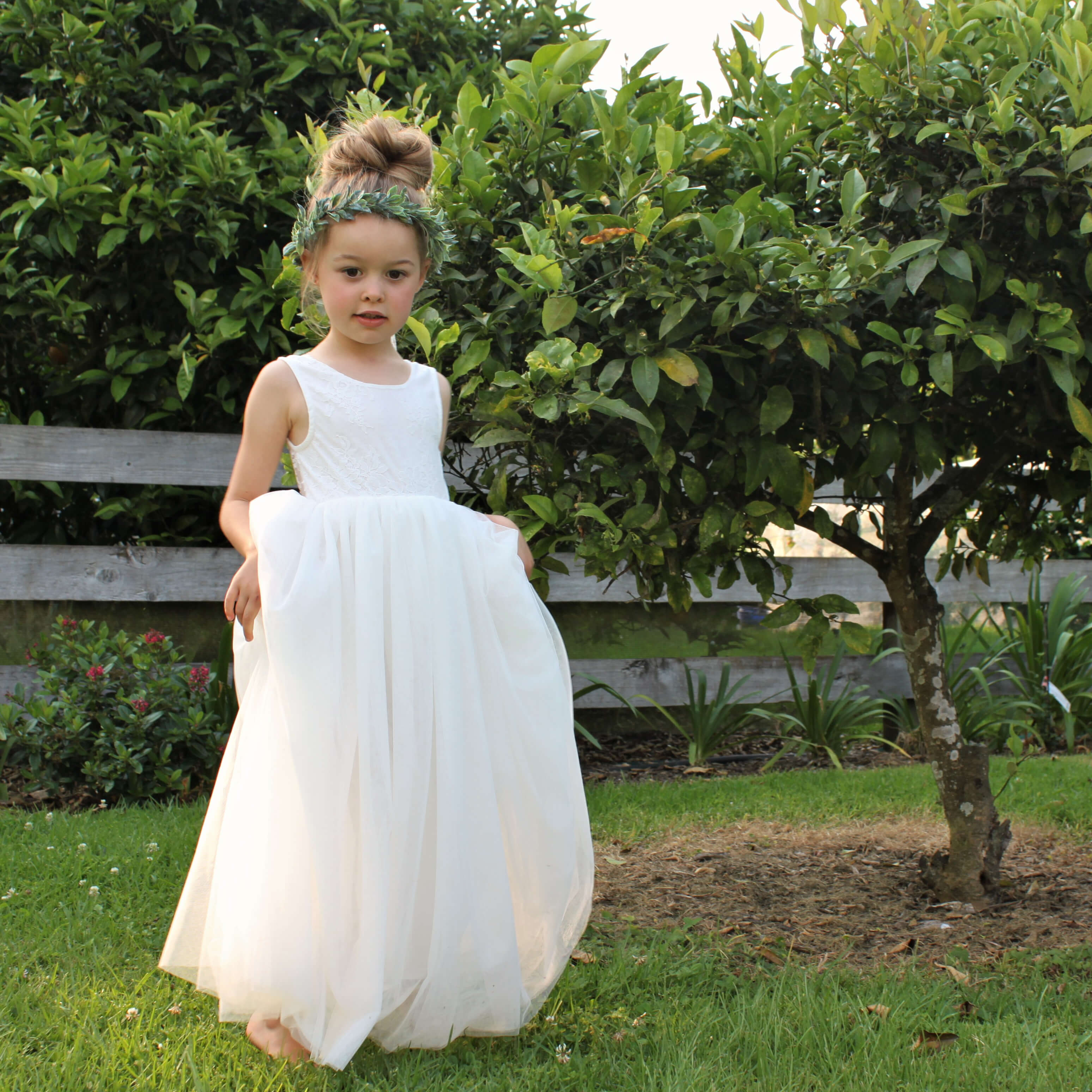 Mia dress - ivory - Image 3