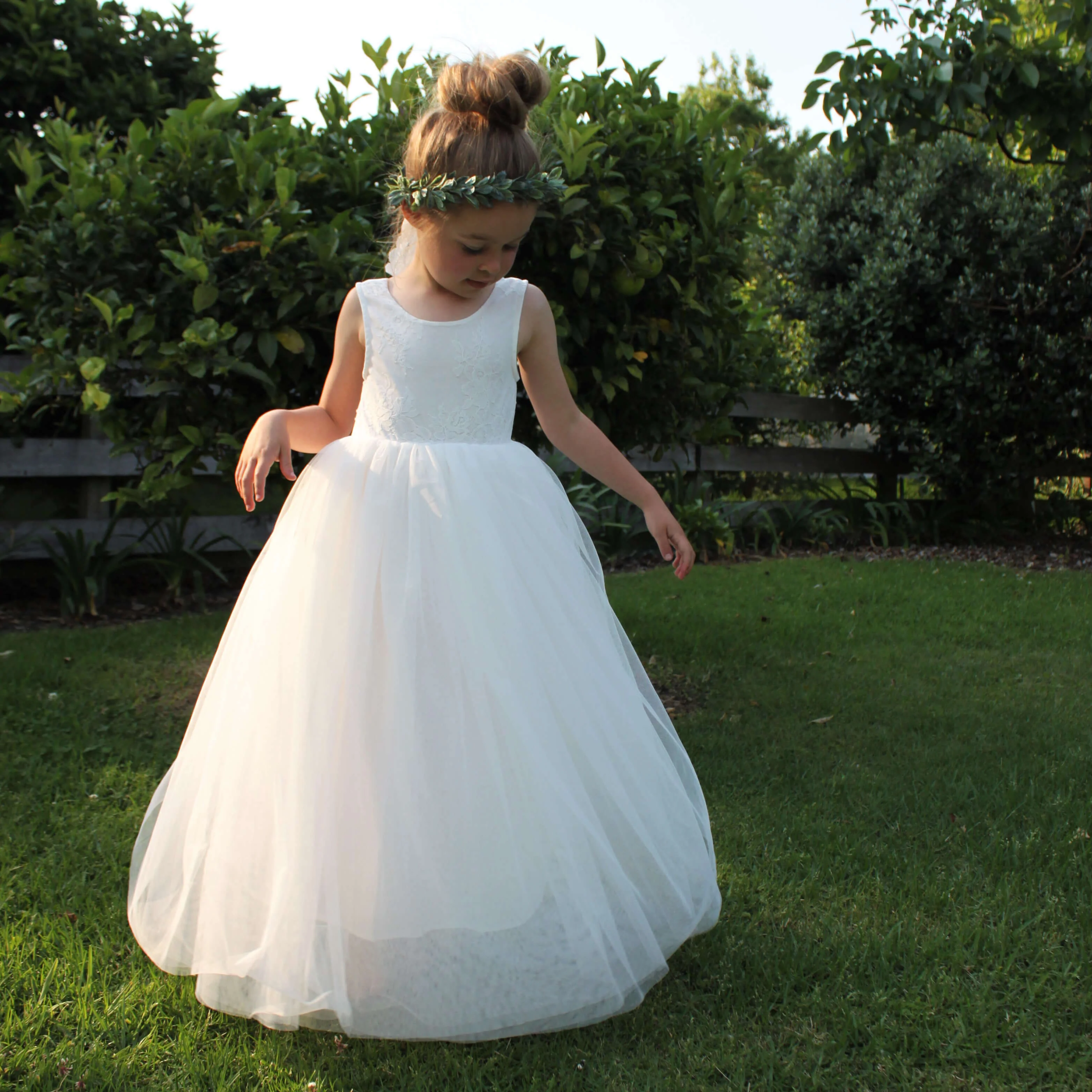 Mia dress - ivory - Image 8