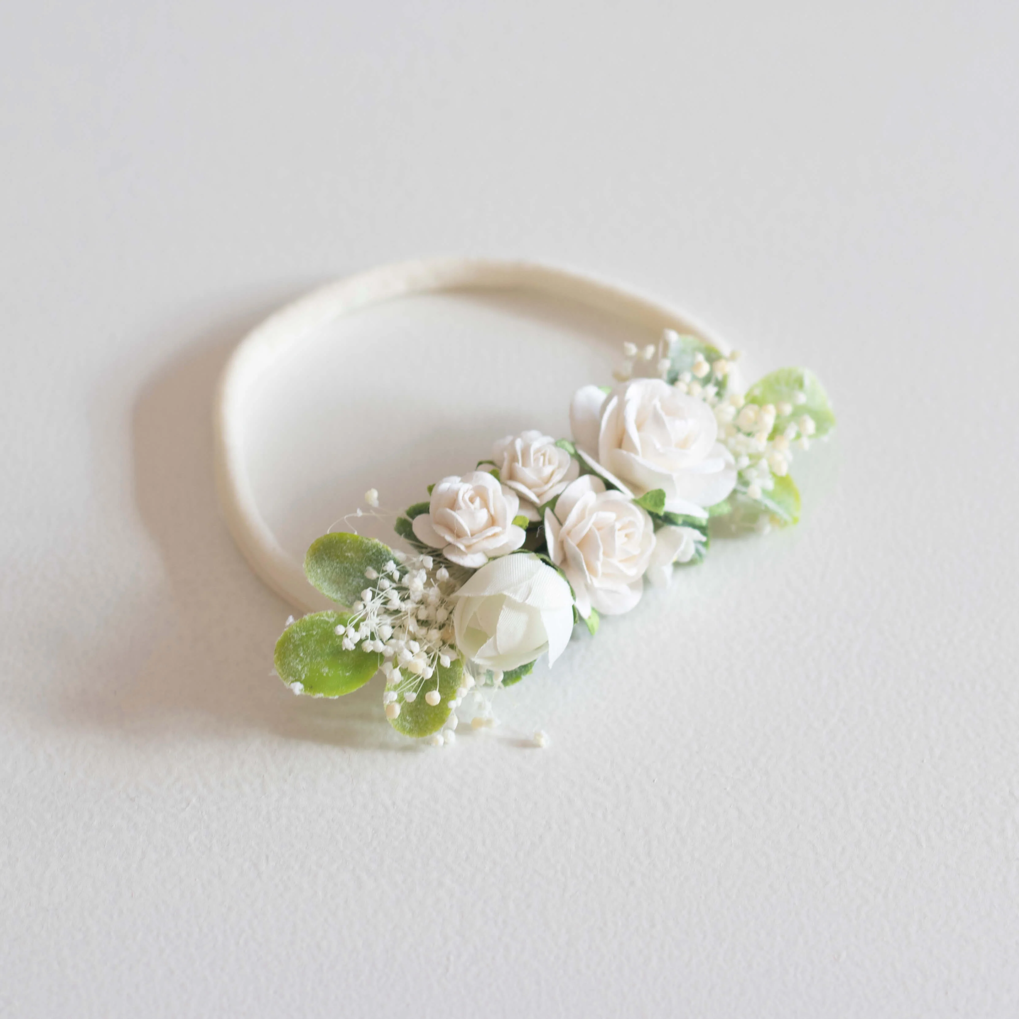 Mila baby floral headband - Image 3