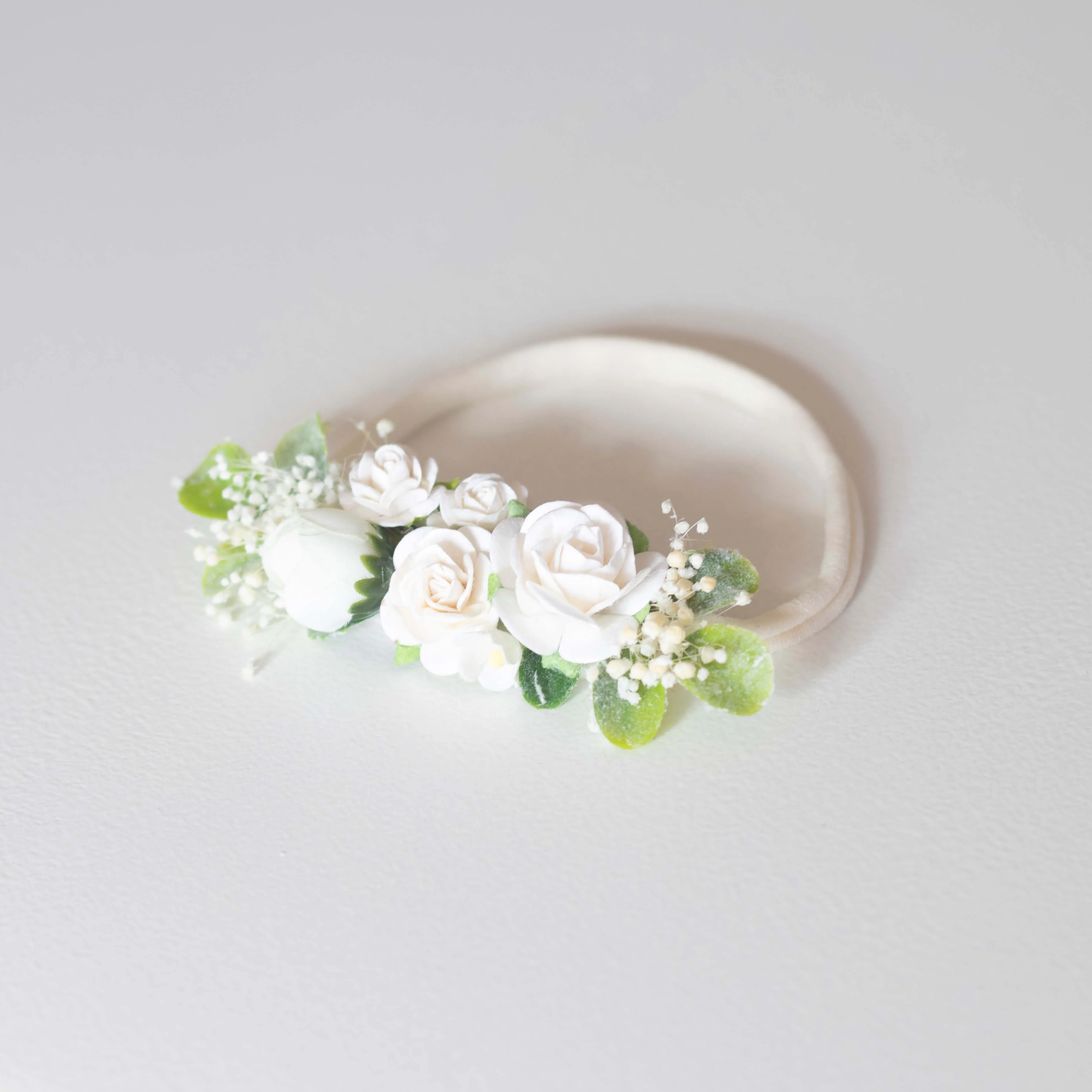 Mila baby floral headband - Image 4