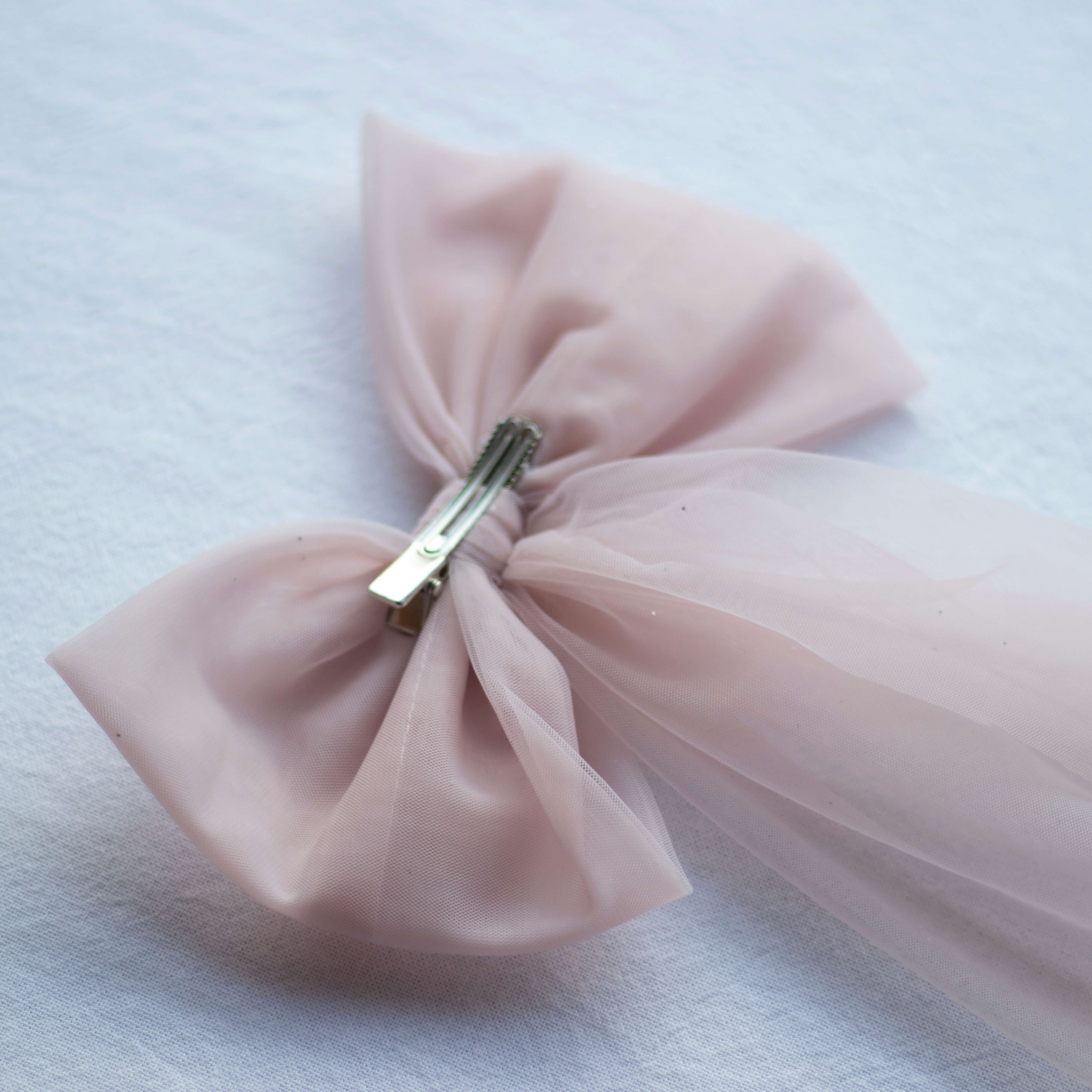 Tulle bows - Dusty pink - Image 7
