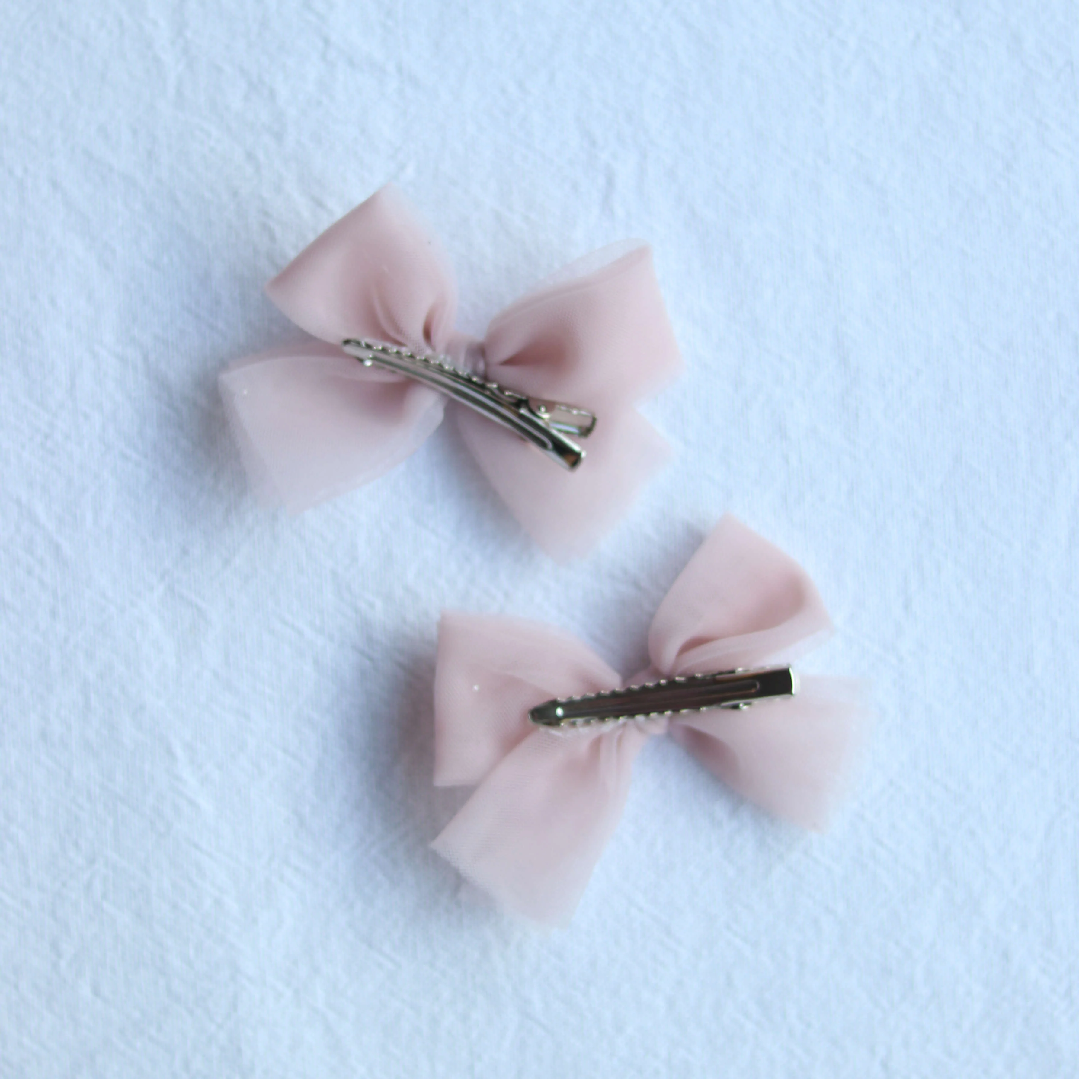 Tulle bows - Dusty pink - Image 8